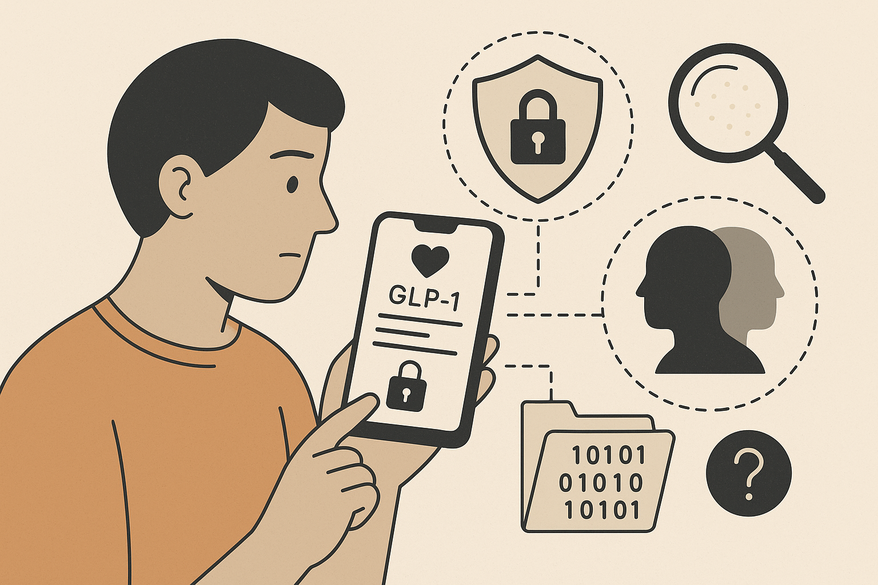 GLP-1 App Privacy: How Your Health Data Is Collected, Stored & Protected