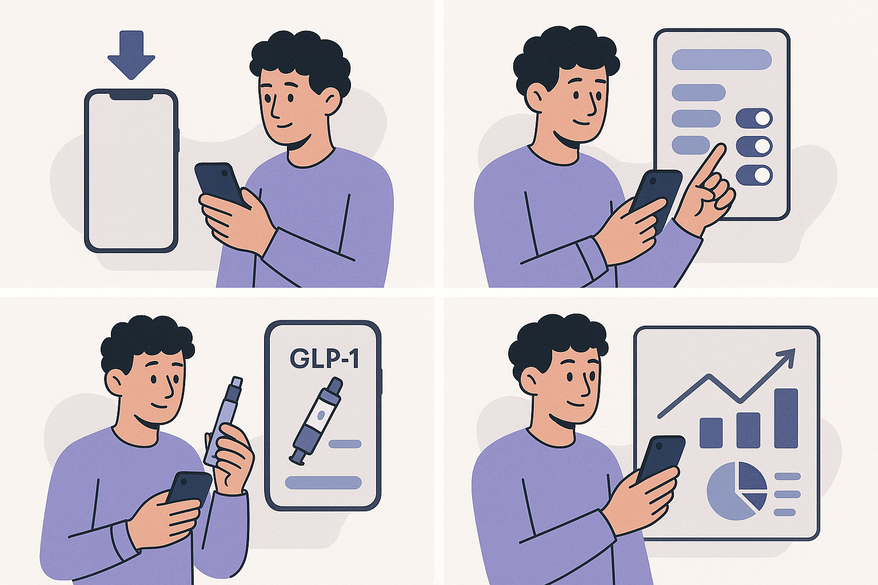 Trimm App Tutorial: Streamline Your GLP-1 Therapy