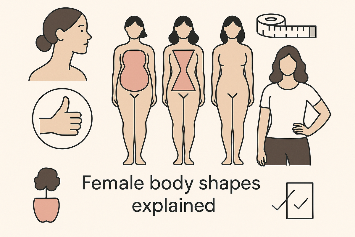 Female Body Shapes Explained: Types, Measurements & Tips