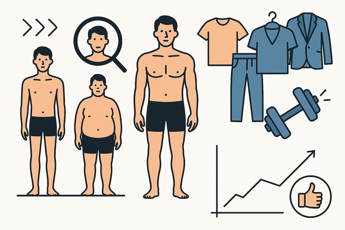 Male Body Types: The Definitive Guide to Shapes, Styles & Training